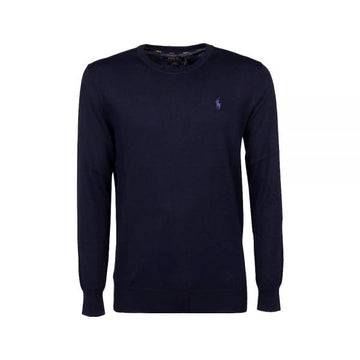 POLO RALPH LAUREN Pony Logo Slim Fit Baumwollpullover Navy 710684957 001 160298961 [P]