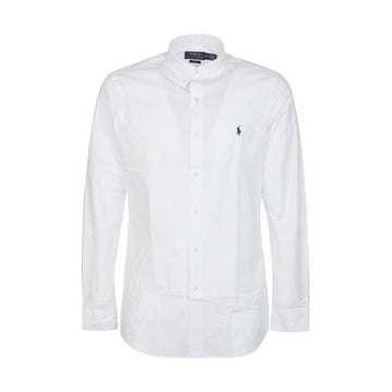 POLO RALPH LAUREN Slim Fit Popeline Hemd mit Pony-Logo Weiß 710928254 002 160298967 [P]