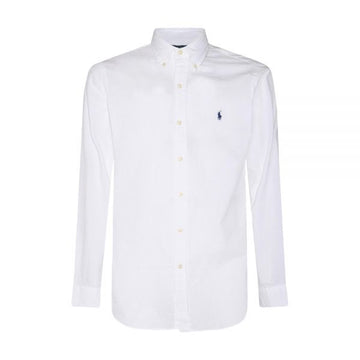 Polo Ralph Lauren Embroidered Classic Shirt White 160298968 [P]