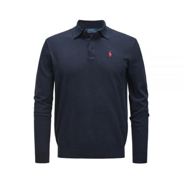 Polo Ralph Lauren Cotton Knit with Pony Embroidery Blue 160298986 [P]