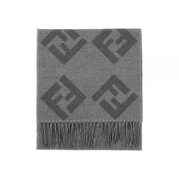 Fendi Oblique Muffler Gray FXS424 AVDQ F1UTJ 160299015 [P]