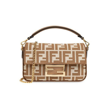 FENDI Mini Baguette Tote & Crossbody Bag Beige 8BS017 AOVF F1PIQ 160299017 [P]