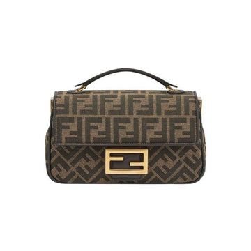 FENDI 26SS Baguette Midi Chain Bag Braun 8BR793 AKBZ F1EM3 160299022 [P]
