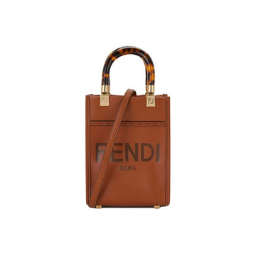 FENDI Mini Crossbody- und Tote-Bag Sunshine 26SS Braun 160299028 [P]