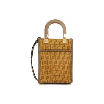 FENDI Mini-Crossbody aus Wildleder mit Logo 8BS051 AFIS F1DUL 160299042 [P]