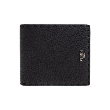 FENDI 26SS Geldbörse in Schwarz Sonnenblume 7M0193 AW2F F0R2A 160299052 [P]