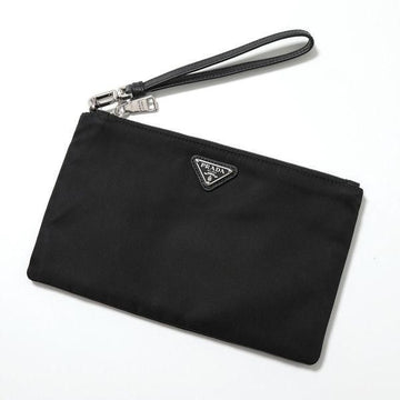 PRADA 26FW Dreiecks-Logo Clutch 75941697 [P]