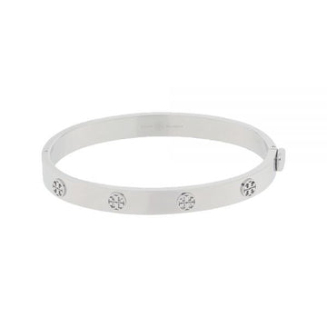 Tory Burch Miller Hinge Stud Bangle Bracelet Silver 78420 022 160299166 [P]