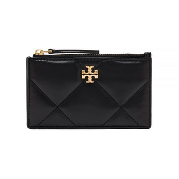 Tory Burch Kira Diamond Quilted Card Holder Black 160299169 [P]