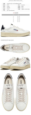 AUTRY Dallas Low-Top Sneakers White Blue Tab 160299234 [P]