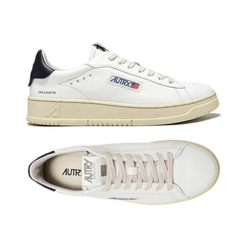 AUTRY Dallas Low Top Sneakers White Blue Tab ADLM NW05 160299233 [P]