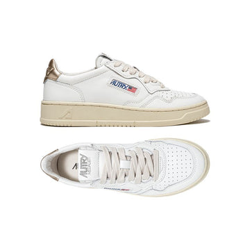 AUTRY Medalist Low-Top Sneakers White Gold Tab AULW LL06 160299240 [P]