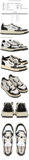 AUTRY Medalist Low Top Sneakers White Black 160299250 [P]