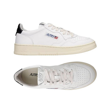 AUTRY Medalist Low Top Sneakers White Black Tab AULM LL22 160299252 [P]