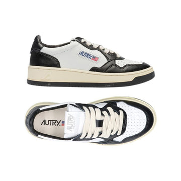 AUTRY Medalist Low Top Sneakers White Black 160299250 [P]