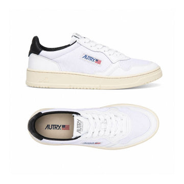AUTRY Medalist Low Top Sneakers White Black Tab AULM LK01 160299251 [P]