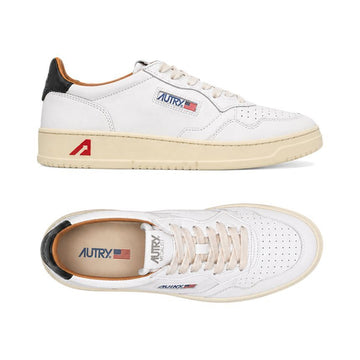 AUTRY Medalist Low-Top Sneakers White Black Tab AULM LN05 160299253 [P]