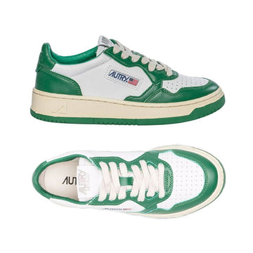 AUTRY Medalist Low Top Sneakers White Green 160299269 [P]