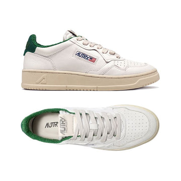 AUTRY 26SS Women's Medalist Low Top Sneakers White Green Tab AULW SP03 160299271 [P]