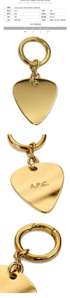 APC Logo Heart Keyring Gold 160299288 [P]