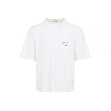 Acne Studios Logo Print Pocket T-Shirt 160299293 [P]