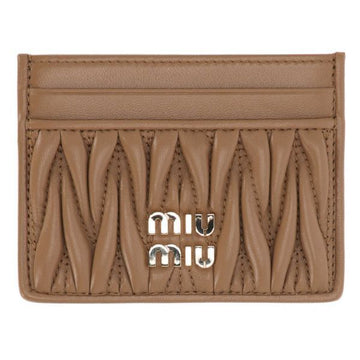 Miu Miu Matelassé Nappa Leather Card Wallet 156919884 [P]