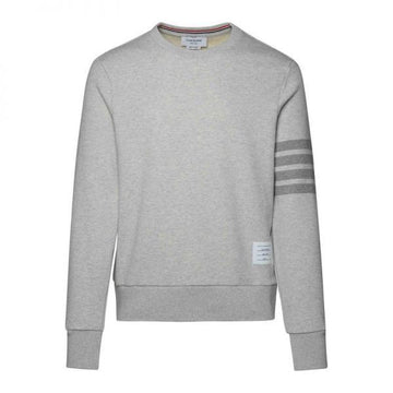 Thom Browne Tonal 4-Bar Stripe Relaxed Fit RWB Tab Looped Terry Sweatshirt (MJT248P 06910 065) 156933780 [P]
