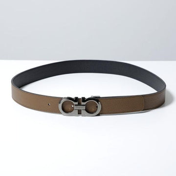SALVATORE FERRAGAMO 26 リバーシブル ガンチーニ ベルト (675542 705614) 156922903 [P]