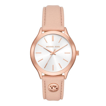 Michael Kors Runway Slim Women's Leather Watch 160299977 [P]