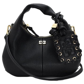 Ganni 26FW BLACK MINI HOBO BAG (A6976 099) 156920029 [P]