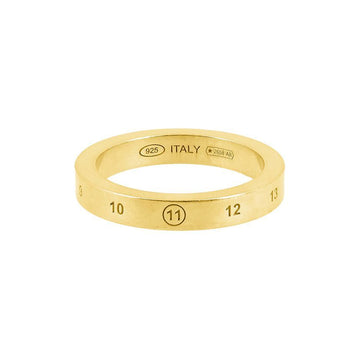 Maison Margiela Engraved Logo 3mm Ring 160300623 [P]