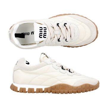 Miu Miu Technical Suede Sneakers 160301265 [P]