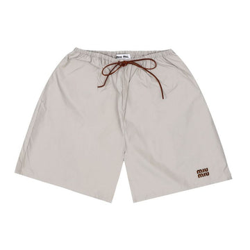 Miu Miu Cotton Bermuda Shorts 160301284 [P]