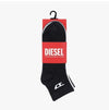 DIESEL オーバル D ロゴ ソックス 3足セット 153245356 [P]