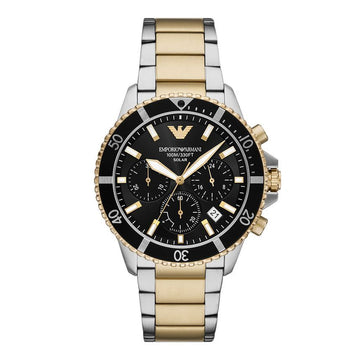 Armani World Explorer Chronograph Men's Metal Watch 160309994 [P]