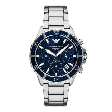 ARMANI ワールドエクスプローラークロノグラフメンズメタルウォッチ 160309998 [P]