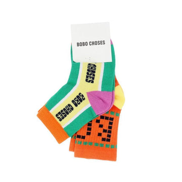 Bobo Choses Short Socks Set of 2 160301444 [P]