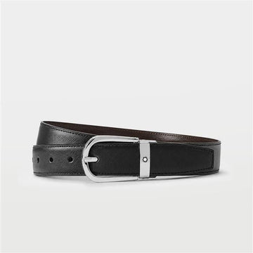 MONTBLANC Umkehrbarer Herrenledergürtel 113834 222139 158378726 [P]