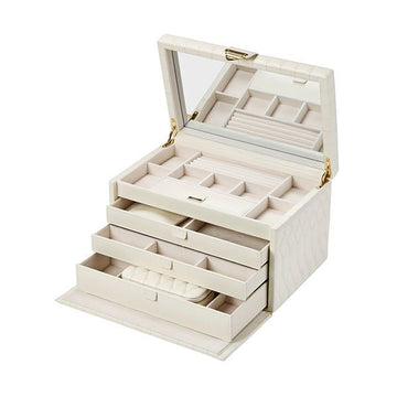 Wolf Large Box Faux Leather Jewelry Storage 1834 160310203 [P]