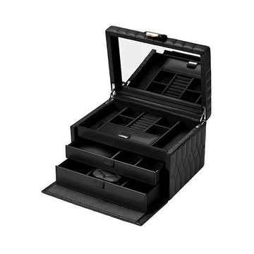 WOLF Medium Box Schmuckaufbewahrung aus Kunstleder 1834 349702 160310211 [P]