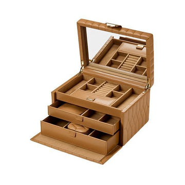 WOLF 1834 349707 Medium Box Schmuckaufbewahrung aus Kunstleder 160310210 [P]