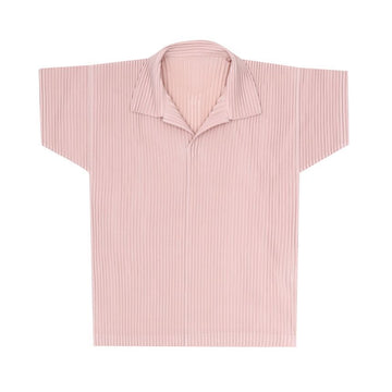 ISSEY MIYAKE カラープリーツ2ポロ男性半袖Tシャツ 160310249 [P]