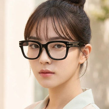 Dior Eyeglasses FRAME S5F 1000 Asian Fit Fashion Unisex Luxury Acetate 160314715 [P]