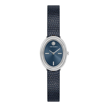 TORY BURCH Damen Lederuhr Oval 160314738 [P]