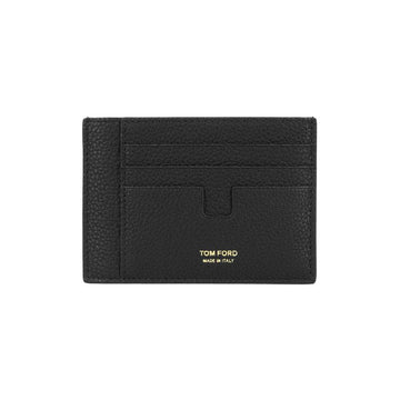 Tom Ford Classic Logo Grain Leather Card Holder 160314797 [P]