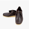 CLARKS Walla-bi Darkbraun Leder Slipper 160314834 [P]