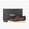 CLARKS Walla-bi Darkbraun Leder Slipper 160314834 [P]