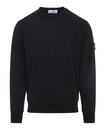 STONE ISLAND コットンフリース レギュラーフィット クルー L1S15 152202487 [P]