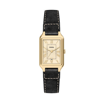 Fossil ES5505 Raquel Square Women's Leather Watch 160315023 [P]