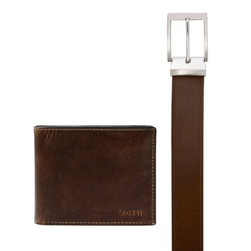 FOSSIL デリック ベルト セット 二つ折り財布 160315267 [P]